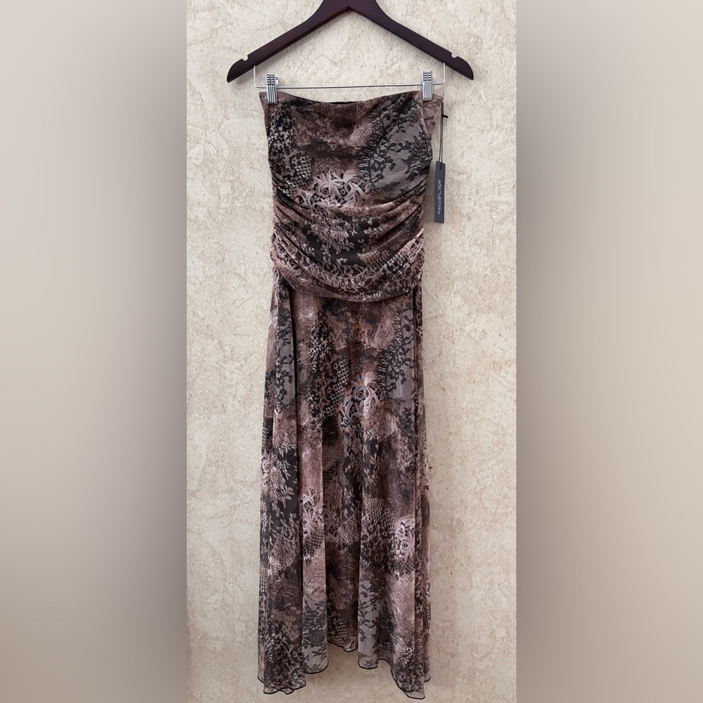 Rachel Zoe Print Strapless Dress - Picture 2 of 6
